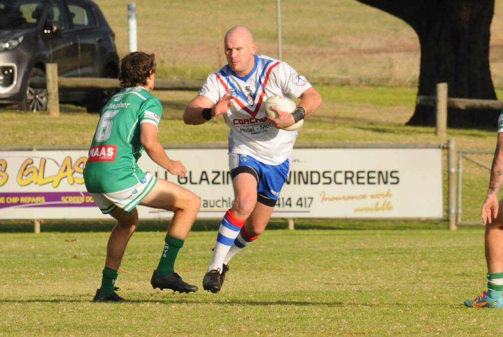 Parkes prop Jack Buchanan has made an immediate impact since joining the Spacemen. Picture by Nick Guthrie