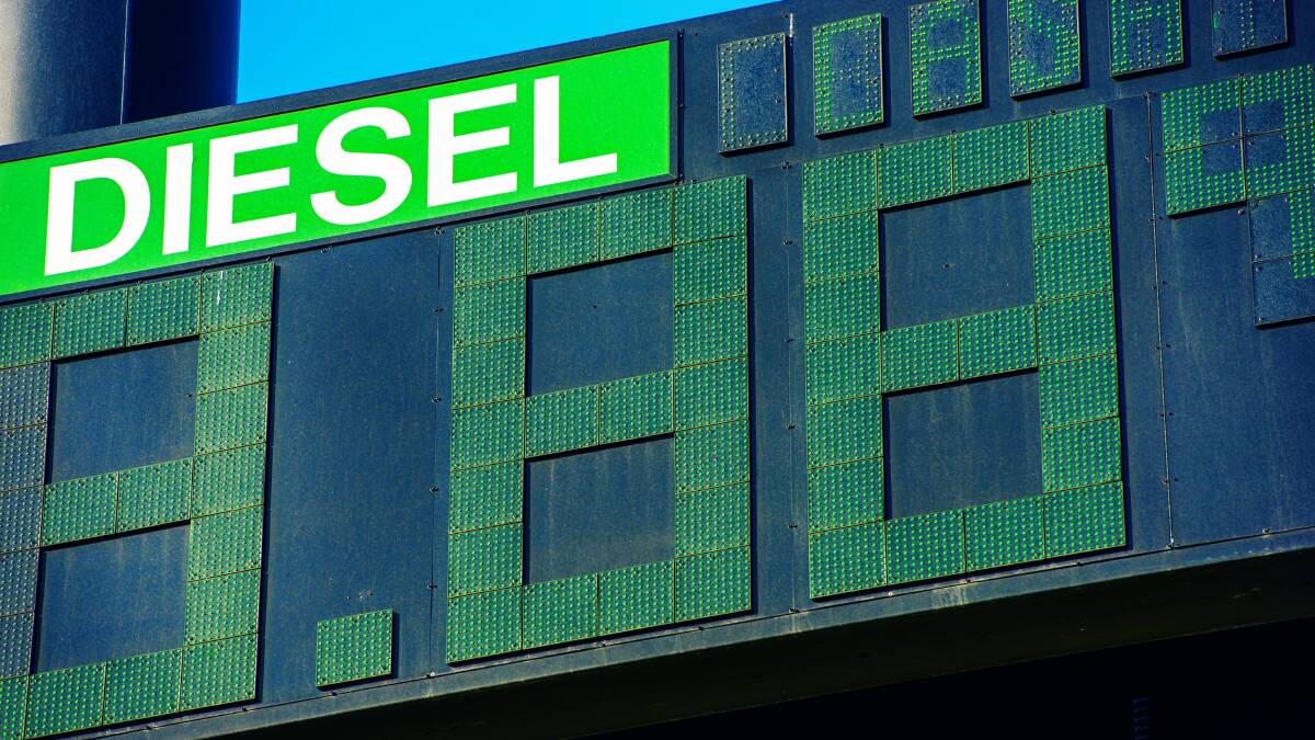 Generic image of diesel fuel advertisement. File picture by Matthew Crossman
