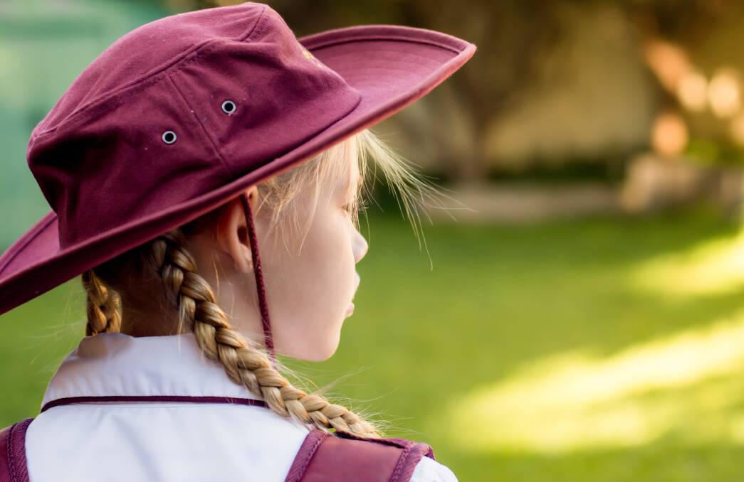 Ms Connors never posts pictures of her children in their school uniform. Picture by Shutterstock