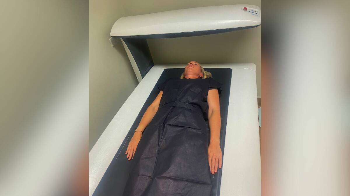 New clinical DEXA Bone Density Scanner in use at Lumus Imaging. Picture supplied