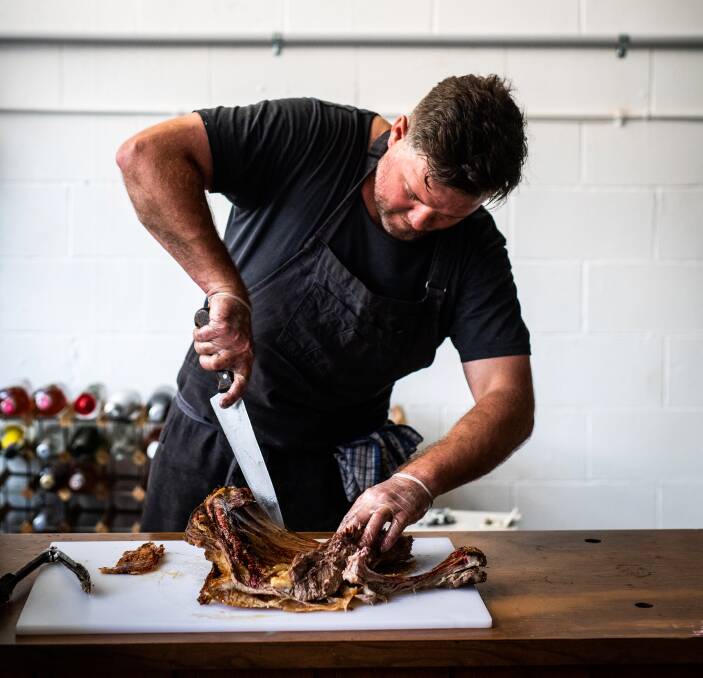 Chef Richard Learmonth says the Orange region is so rich in what it offers food-wise for diners and those who work here alike. Picture by Jude Keogh