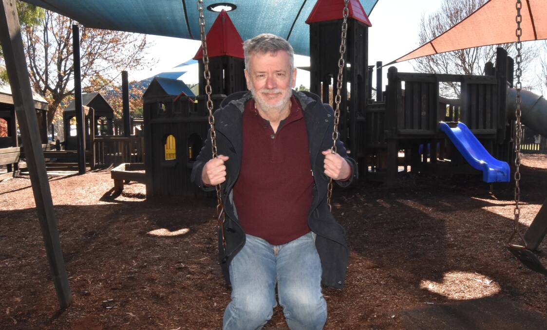 Luke Wilkinson was the driving force behind the construction of Orange's Adventure Playground. Picture by Riley Krause