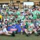 Dubbo CYMS players, families and supporters celebrate the 2023 Peter McDonald Premiership grand final win. Picture by Amy McIntyre