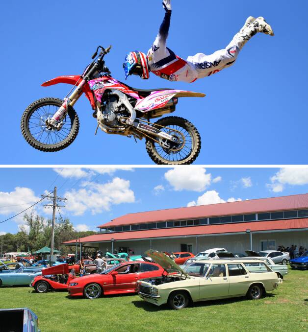LOOKING UP: Steve Mini's FMX Show is a big addition to the 2017 Mudgee MotorFest, to be held at the Mudgee Showground on Saturday, November 11.