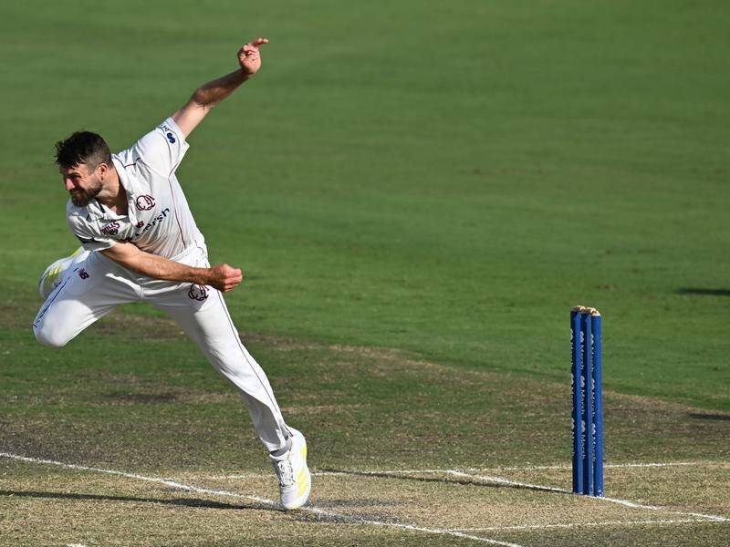 Michael Neser took 4-42 to help Queensland to a Sheffield Shield victory over South Australia. (Darren England/AAP PHOTOS)