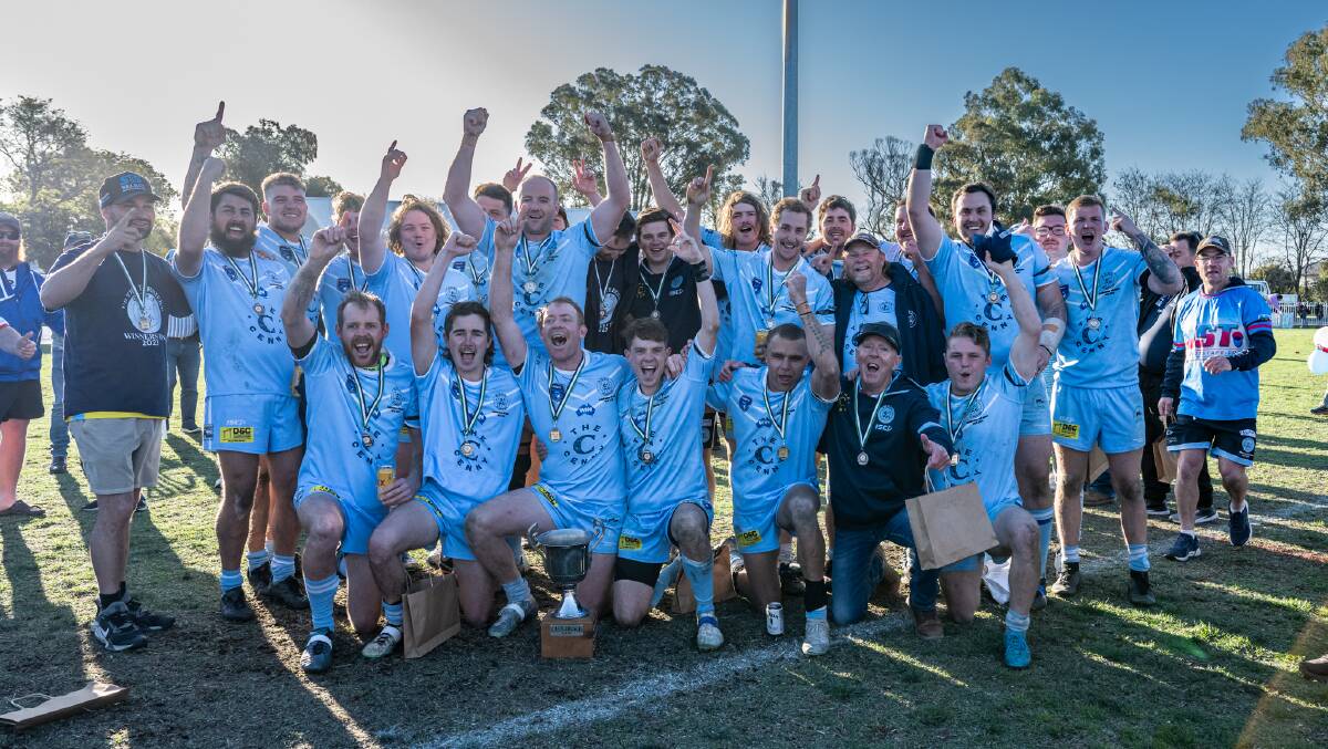 Premiers, the Gulgong Bull Terriers in 2023. Photo: Col Boyd/Supplied