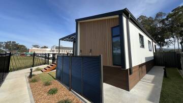 One of the completed key worker apartments located on the grounds of Mudgee Hospital. Picture supplied