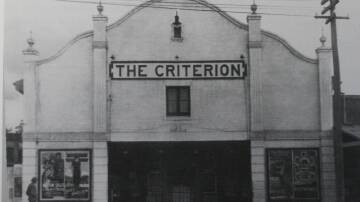 Even though it's the same building, the facade of Mudgee's former Criterion Theatre bears little resemblance to what you see at 74 Church Street today, photo courtesy of Mudgee Historical Society.