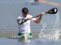 Curtis McGrath claimed his 12 global title at the Paracanoe world championships in Hungary. (HANDOUT/PADDLE AUSTRALIA)